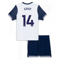 Tottenham Hotspur Archie Gray #14 Hemmadräkt Barn 2024-25 Kortärmad (+ Korta byxor)